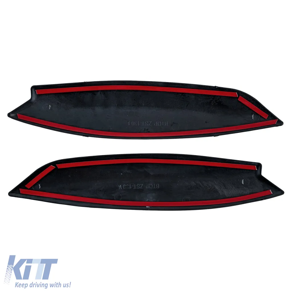 Headlight eyelids Bad Look Black Gloss fits for VW Golf 5 2003-2008