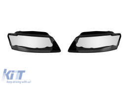 Headlight glass set suitable for Audi A5 2008-2012, left and right - ABAUHL6009414