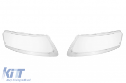 image-49-Headlight glass set suitable for Audi A6 C6 2004-2011, left and right