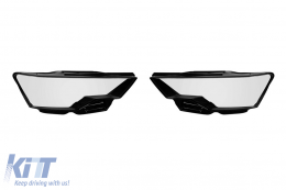 image-58-Headlight glass set suitable for Audi A6 C8 2018-2020, left and right