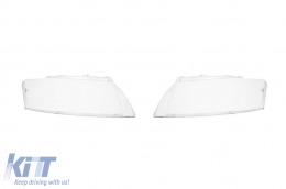 Headlight glass set suitable for Audi A8 2005-2009, left and right