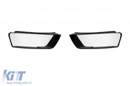 image-62-Headlight glass set suitable for Audi Q3 2016-2018, left and right