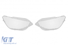 image-77-Headlight glass set suitable for BMW 1 Series F20 2010-2015, left and right