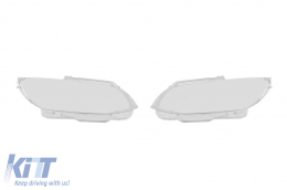 Headlight glass set suitable for BMW 3 Series E92 2007-2009, left and right - ABBMHL6009489