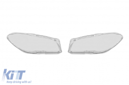 image-69-Headlight glass set suitable for BMW 5 Series F10 sedan, F11 touring 2010-2016, left and right