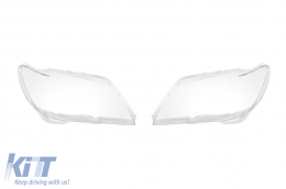 image-12-Headlight glass set suitable for BMW 7 Series E65, E66 2005-2008, left and right