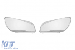 image-73-Headlight glass set suitable for BMW X1 E84 2009-2015, left and right