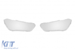 image-39-Headlight glass set suitable for BMW X1 F48 2016-2019, left and right