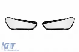 image-14-Headlight glass set suitable for BMW X1 F48 2019-2021, left and right