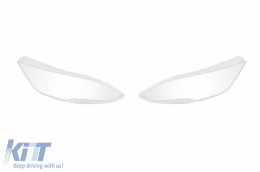 Headlight glass set suitable for Tesla Model S after 2012, left and right