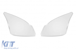 Headlight glass set suitable for Toyota Land Cruiser Prado J120 2002-2009, left and right - ABHT6020914