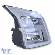 Headlight H4 with adjustment motor right TYC for Ford Transit 06-14-image-6264211