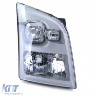 Headlight H4 with adjustment motor right TYC for Ford Transit 06-14-image-6264212