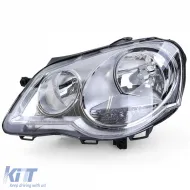 image-31-Headlight H7 H1 with LWR motor left for VW Polo 9N3 2005/20-09