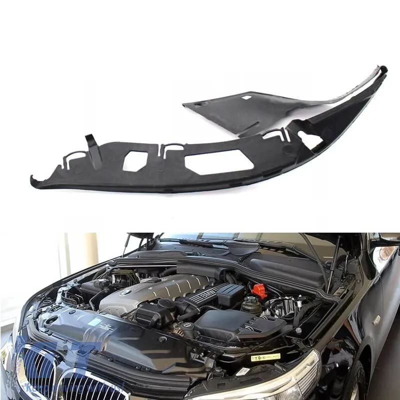 Headlight Headlamp Left Gasket Seal Set Suitable for BMW 5 Series E60 Facelift 07-10 Sedan / Touring 1 Pc