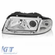 Headlight Left Suitable for Audi A4 B5 Facelift 99-00 H7/H7 TYC