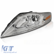 Headlight Left Suitable for Ford Mondeo 07-11 H7/H1 With Motor TYC