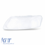 Headlight Len Glass Left Suitable for Audi A6 C6 04-11 1 Pc