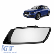 Headlight Len Glass Left Suitable For Audi Q5 8R Pro Facelift 08-12 1 Pc