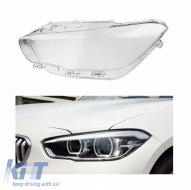 Headlight Len Glass Left Suitable For Bmw 1 F20 LCI 15-19 1 Pc