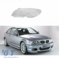 Headlight Len Glass Left Suitable For Bmw 3 E46 Coupe 03-05 Facelift Xenon & Halogen 1 Pc