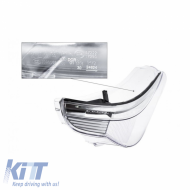 Headlight Len Glass Left Suitable for BMW 5 Series E60 Pre Facelift 03-07 Sedan / Touring Xenon with LED 1 Pc