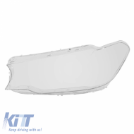 Headlight Len Glass Left Suitable for BMW Series 5 G30 17-20 1 Pc