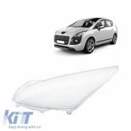 Headlight Len Glass Left Suitable For Peugeot 3008 09-13 1 Pc