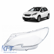 Headlight Len Glass Left Suitable For Peugeot 2008 13-19 1 Pc