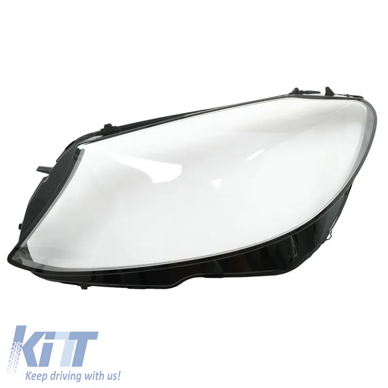 Headlight Len Glass Left Suitable for Mercedes-Benz C-Class Pro Facelift 14-18 1 Pc