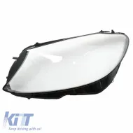 Headlight Len Glass Left Suitable for Mercedes-Benz C-Class Pro Facelift 14-18 1 Pc-image-6320578