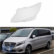 Headlight Len Glass Left Suitable For Mercedes-Benz Vito W447 2014+ 1 Pc