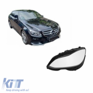 Headlight Len Glass Left Suitable for Mercedes-Benz E-Class W212 Facelift Sedan / Station Wagon 14-16 1 Pc