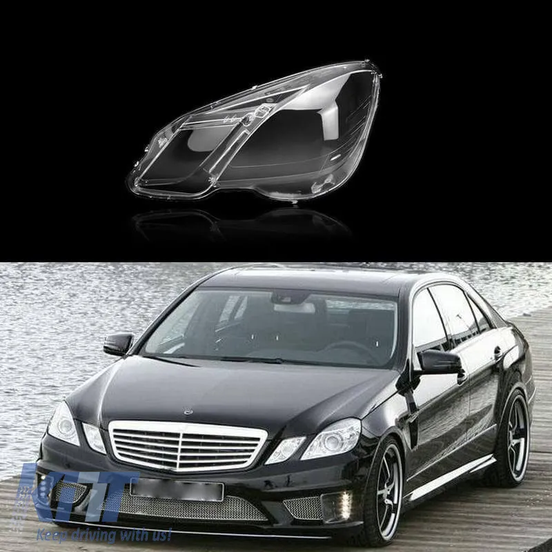 Headlight Len Glass Left Suitable for Mercedes-Benz E-Class W212 Pre-Facelift Sedan / Station Wagon 09-13 1 Pc