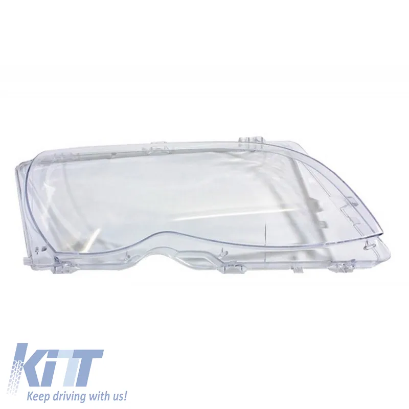 Headlight Len Glass Right Suitable for BMW 3 E46 Sedan/Touring Facelift 01-05 Xenon & Halogen 1 Pc