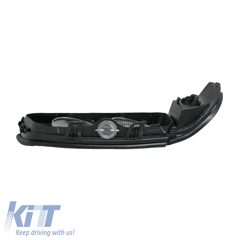 Headlight Len Glass Right Suitable For Bmw 5 E39 1995-2000 Smoke Grey 1 Pc