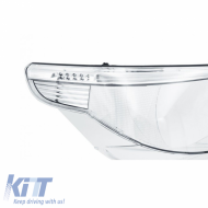Headlight Len Glass Right Suitable For Bmw 5 Series E60 Pre Facelift 03-07 Sedan / Touring Xenon With Led 1 Pc