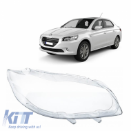 Headlight Len Glass Right Suitable For Peugeot 301 12-17 1 Pc