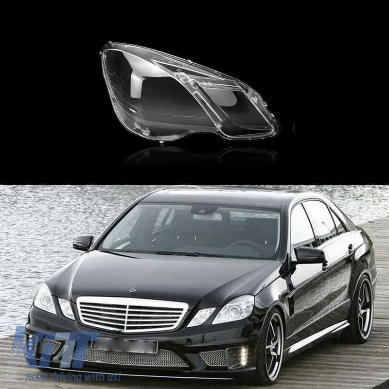 Headlight Len Glass Right Suitable For Mercedes-Benz E-Class W212 Pre-Facelift Sedan / Station Wagon 09-13 1 Pc