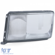 image-8-Headlight lens diffuser left for Mercedes W124 89-93