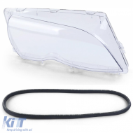 Headlight Lens Diffuser Right suitable for 3 Series BMW E46 Sedan Touring 01-05 - ODHLB6012544