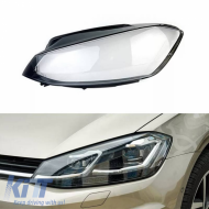 Headlight Lens Left Glass Suitable for VW Golf VII (7.5) 17-19 1 Pcs