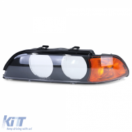 image-4-Headlight lens left suitable for BMW E39 95-04 Sedan Touring