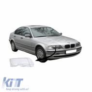 Headlight Right Lens Glass Suitable for BMW 3 Series E46 98-01 Sedan / Kombi 1 Pc