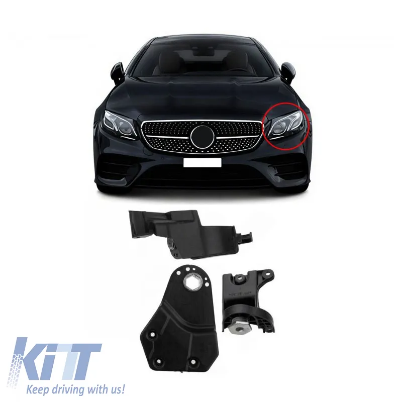 Headlight Tap Repair Left Kit suitable for Mercedes-Benz E-Class W213 16-20 Pre Facelift 16mm 3 Pieces