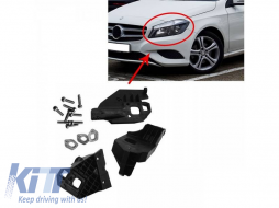 Headlight Tap Repair Left Kit suitable for Mercedes-Benz A-Class W176 12-18 3 Pieces