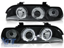 HEADLIGHTS ANGEL EYES BLACK fits BMW E39 09.95-06.03 - TTHB6027886