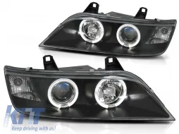 image-74-HEADLIGHTS ANGEL EYES BLACK fits BMW Z3 01.96-02