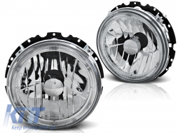 HEADLIGHTS ANGEL EYES CHROME fits VW GOLF 1 05.74-07.83 - TTHV6027802