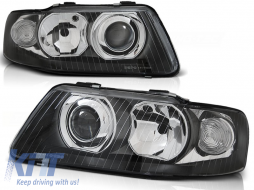 HEADLIGHTS BLACK fits AUDI A3 09.00-05.03 - TTHA6028170